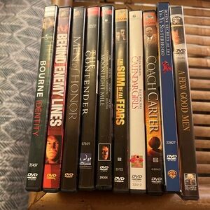 Collection of 10 DVD Movies